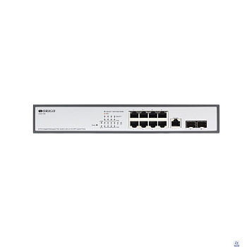 ORIGO OS3110P/135W/A1A Управляемый L2 PoE-коммутатор 8x1000Base-T PoE+, 2x1000Base-X SFP, PoE-бюжет 135 Вт