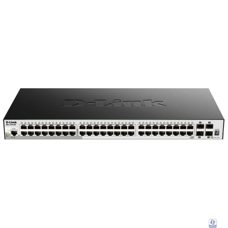 D-Link DGS-1510-52X/A2A PROJ Управляемый L2+ стекируемый коммутатор с 48 портами 10/100/1000Base-T и 4 портами 10GBase-X SFP+