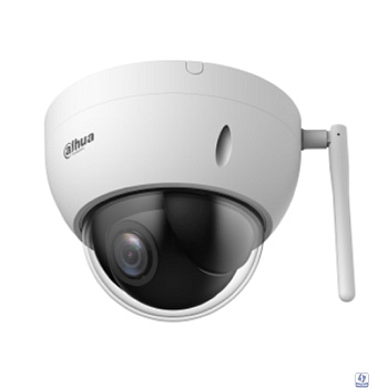DAHUA DH-SD22404DB-GNY-W Уличная мини-PTZ IP-видеокамера с Wi-Fi 4Мп; 1/2.8” CMOS; 4x моторизованный объектив 2.8~12мм; видеоаналитика: IP66, IK10; металл