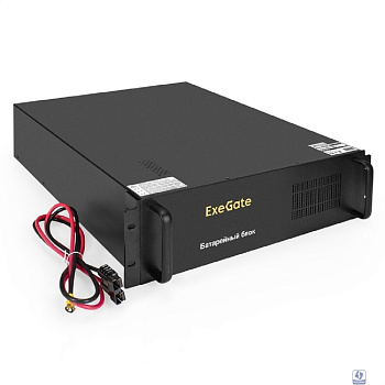Exegate EX296985RUS Батарейный блок ExeGate PowerExpert BX-3U.240V.20S7Ah для ULS-575-6kVA/ULS-575-10kVA <встроенные батареи 12V 7.2Ah - 20шт, Rackmount 3U, металлический корпус, Black>