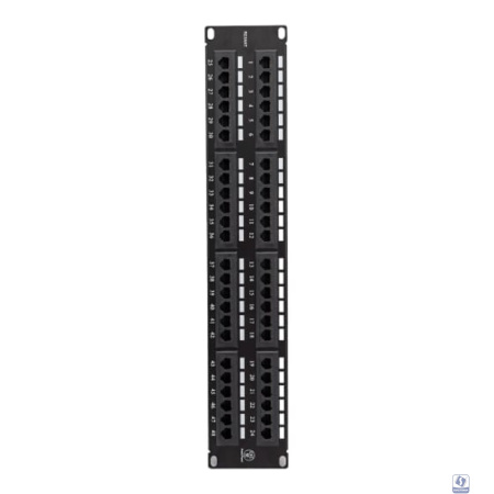 Rexant (04-0022) Панель коммутационная 19", 2U, 48 портов, UTP, RJ-45, CAT 5e