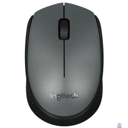 910-004646 Logitech Wireless Мышь беспроводная M170, Grey