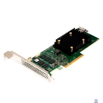 Broadcom 05-50077-03 Контроллер SAS LSI 9500-8i SGL 05-50077-03 PCIe v4 x8 LP, Tri-Mode SAS/SATA/NVMe 12G HBA, 8port(1*int SFF8654), 3808 IOC, RTL 