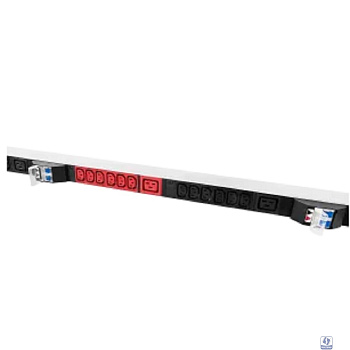 REM Верт блок розеток Rem-2MC,LINUX,мониторинг,измерение,управление,3~16A,36C13,1820мм,вх IEC309,шнур 3м