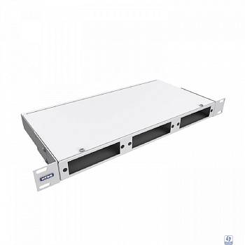 NTSS Кросс NTSS оптический 19'' укомплектованный 1U, 8 портов SC/UPC, 9/125 мкм (планки, сплайс-кассета, пигтейлы, КДЗС, адаптеры) серый RAL 7035 NTSS-RFOB-1U-8-SC/U-9-SP1.5G1AY