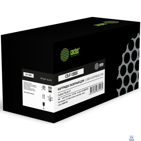 Картридж лазерный Cactus CS-F-1500X F-1500X черный (3000стр.) для Huawei PixLab X1