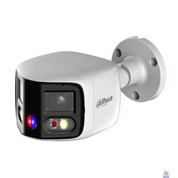 DAHUA DH-IPC-PFW2849SP-A180-E2-S-PV-0280B Уличная цилиндрическая IP-видеокамера 2x 4Мп; 1/2.7” CMOS; 2.8мм видеоаналитика SMD 3.0 2 микрофона и динамик; LED 20м, ИК 25м; IP67 металл