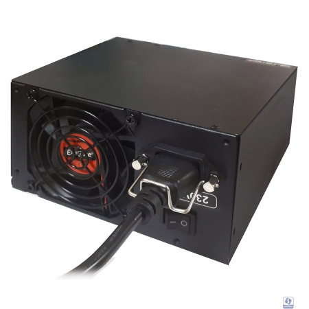 Exegate EX221641RUS-S Блок питания 500PPX RTL, ATX, SC, black, APFC, 14cm, 24p+(4+4)p PCI-E,4*IDE,5*SATA, FDD + кабель 220V с защитой от выдергивания