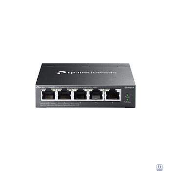 TP-Link ES205GP Omada 5-портовый гигабитный Easy Managed коммутатор с 4 портами PoE+
