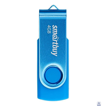Smartbuy USB Drive 4GB Twist Blue (SB004GB2TWB)