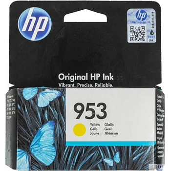 HP F6U14AE Картридж струйный №953 желтый 