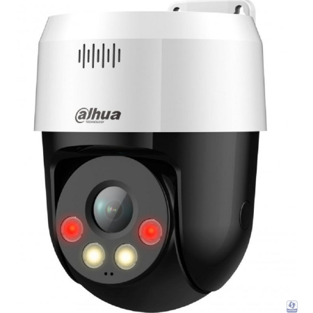 DAHUA DH-SD2A500NB-GNY-A-PV Мини-PT IP-видеокамера 5Мп; 1/2.8” CMOS; объектив 4мм;  видеоаналитика ИК 30м, Led 30м;  микрофон IP66, PoE