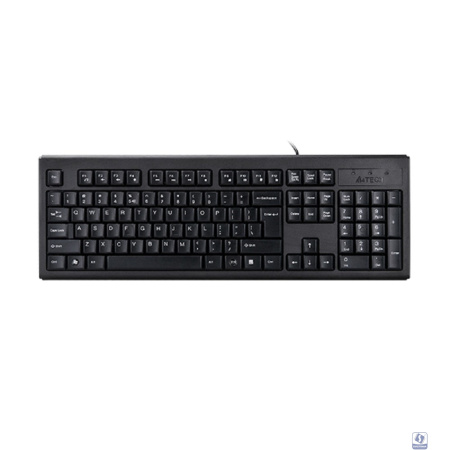 Клавиатура A-4Tech KR-83 black USB, проводная USB, 104 клавиши [533406]
