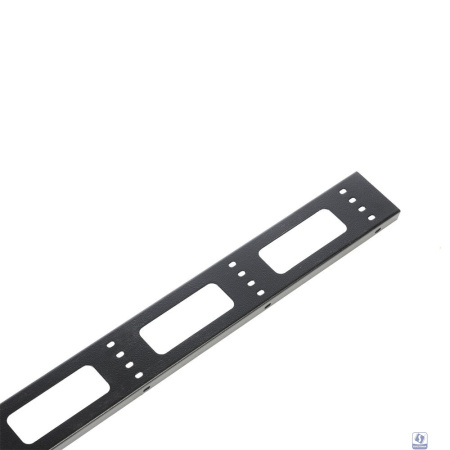 ЦМО Вертикальный кабельный органайзер для стойки внешний с окнами, ширина 95мм 47U, цвет черный(ВКО-СТК-47-9005)