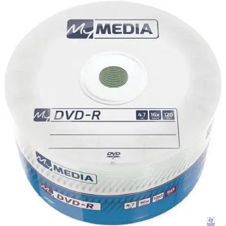 Диски MyMedia DVD-R 4.7Gb 16x Pack wrap (50шт) (69200)