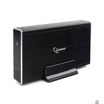 Gembird EE3-U3S-80 Внешний корпус 3.5" чёрный, USB 3.0, SATA, HDD/SSD, до 10 Тб, алюминий