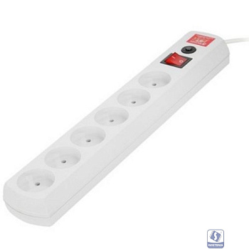 Сетевой фильтр Most LR, 3м, белый [lr 6-3-б]