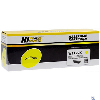Hi-Black Картридж Hi-Black (HB-W2122X) для HP CLJ Enterprise M554dn/555DN/555x/578f/578DN, Y, 10K, б/ч