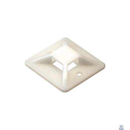 Exegate EX293145RUS Самоклеющаяся площадка для крепления стяжек ExeGate STM3030W-100 (30х30 мм, halogen free, -40°C - +85°C, белая, 100 шт)