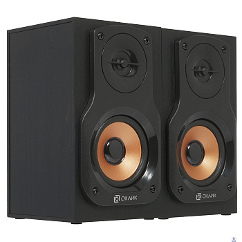 Колонки Oklick OK-162 2.0 черный 8Вт
