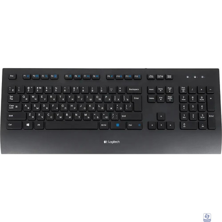 920-005215 Logitech Клавиатура K280E USB оригинальная заводская гравировка RU/LAT