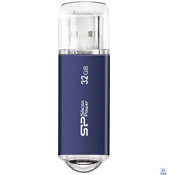 Флеш накопитель 32Gb Silicon Power Ultima II, USB 2.0, Синий