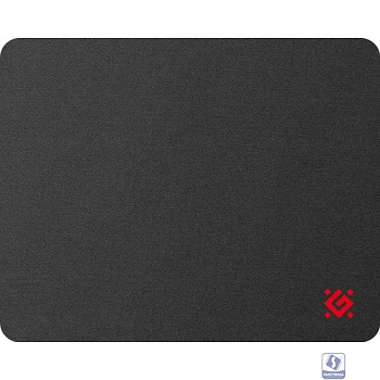Defender Игровой коврик Black 250x200x3 мм, ткань+резина [50550]