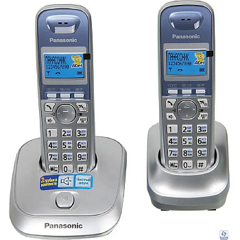 Panasonic KX-TG2512RUS (серебристый) 