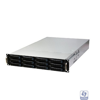 AIC RSC-2ET_XE1-2ET00-18 2U, 12xSATA/SAS HS 3,5/2,5"universal bay + 2x2,5" 7mm rear HS bay, up to "12"(W)x 13H(D) E-ATX, 12G EOB backplane, Acbel 2U 80OW RPSU platinum,2x 7mm 25" hot-swap OS, rail