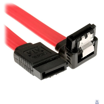 Cablexpert Кабель интерфейсный SATA 50см, угловой разъем, 7pin/7pin, защелка, пакет (CC-SATAM-DATA90)
