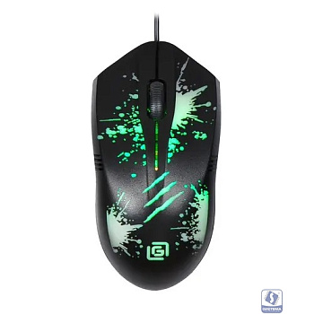 Мышь Оклик 399M STIGMA черный оптическая (1000dpi) USB (3but)