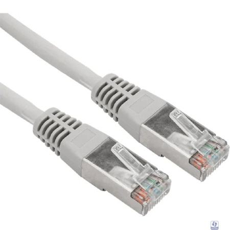 Rexant (18-8002-1) Шнур коммутационный, патч-корд F/UTP RJ45-RJ45, CAT 5e, LSZH серый, 1м