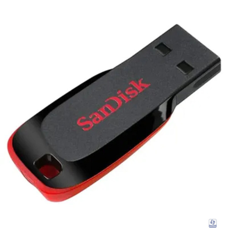SanDisk USB Drive 128Gb Cruzer Blade black USB2.0 SDCZ50-128G-B35