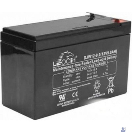 Leoch Батарея DJW12-9.0 (12V 9Ah)  F2