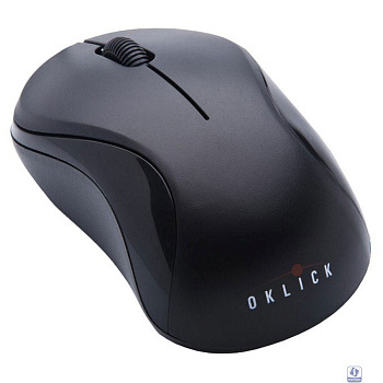 Oklick 605SW черный оптическая (1200dpi) беспроводная USB (2but) [605SW black]