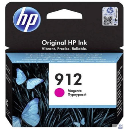 HP 3YL78AE Картридж № 912 струйный пурпурный (315 стр) 