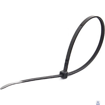 Gembird NYT-250x3.6B Стяжка нейлон. неоткрыв. 250 мм*3.5-4мм, 100 шт. ЧЕРНЫЕ