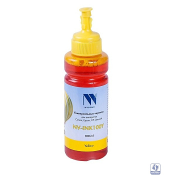 Чернила NVP универсальные на водной основе для Сanon, Epson, НР, Lexmark (100 ml) Yellow