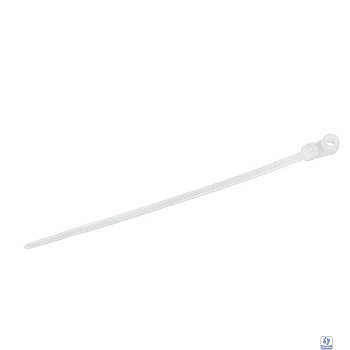 Cabeus GTSC-110 Стяжка нейлоновая неоткрывающаяся, безгалогенная (halogen free), 110x2.5мм, под винт (100 шт)