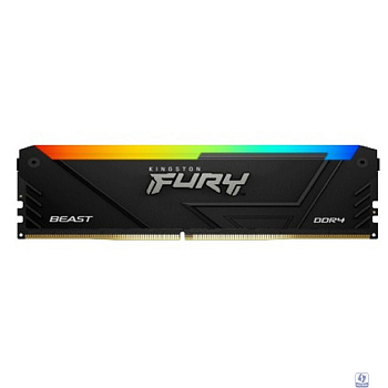 Kingston DDR4 DIMM 32GB 3200MT/s  CL16  FURY Beast RGB KF432C16BB2A/32