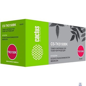 Картридж лазерный Cactus CS-TK5150BK черный (12000стр.) для Kyocera Ecosys M6035cidn/P6035cdn