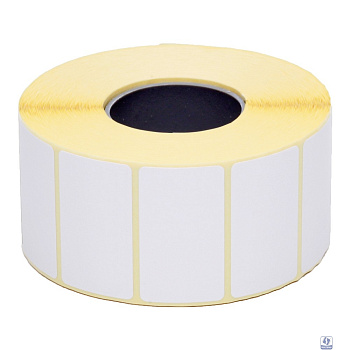 Термоэтикетки Cactus Eco CS-TE43251000 сегм.:43x25 mm самоклей. д.вн.рул.80мм д.вт.40мм 1000шт/рул белый 