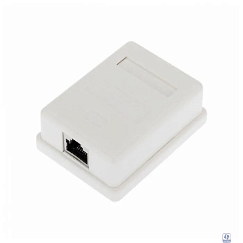 Rexant (03-0142) Розетка компьютерная внешняя, 1-порт FTP RJ-45 (8P8C), CAT 6