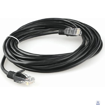 Гарнизон PC-UTP-5e-5-BK кат.5e, Патч-корд UTP 5м, литой, многожильный (чёрный)