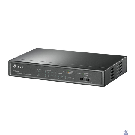 TP-Link TL-SG1008P Настольный коммутатор с 8 гигабитными портами (4 порта PoE+)