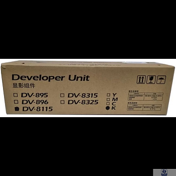 Kyocera-Mita DV-8115 Узел проявки чёрный для M8124cidn/M8130cidn (302P393030/302P393031) 