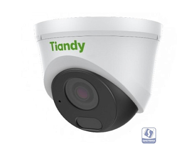 Tiandy TC-C34HN I3/E/Y/C/2.8mm/V4.2 1/2.7" CMOS, F1.6, Фикс.обьектив., Digital WDR, 30m ИК, 0.02Люкс, Up to 2560?1440@25fps,, микрофон, IP66, PoE, Металлический + макролоновый корпус