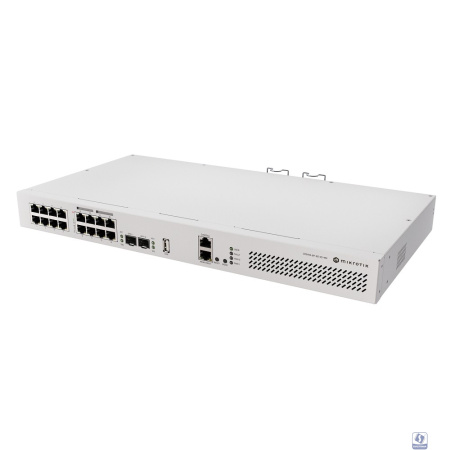 MikroTik CRS418-8P-8G-2S+RM Коммутатор управляемый, L2+\L3, 17*RJ45 1Gbit, 8*Poe out, 2*SFP+