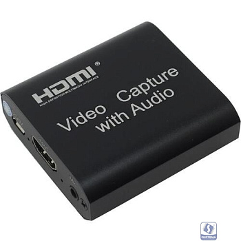 ORIENT C705HVC, Адаптер HDMI -> USB2.0, устройство видеозахвата со звуком 1920x1080@30Hz, Audo вход/выход, выход HDMI, поддержка Windows/MacOS/Android, питание 5В, в комплекте USB-кабель пит.(30705)
