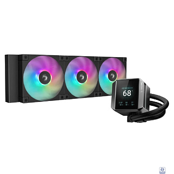 Кулер с водяным охлаждением Deepcool Mystique 360 ARGB Soc-AM5/AM4/1200/1700/1851 черный (R-LX750-BKADSNC-G-1)